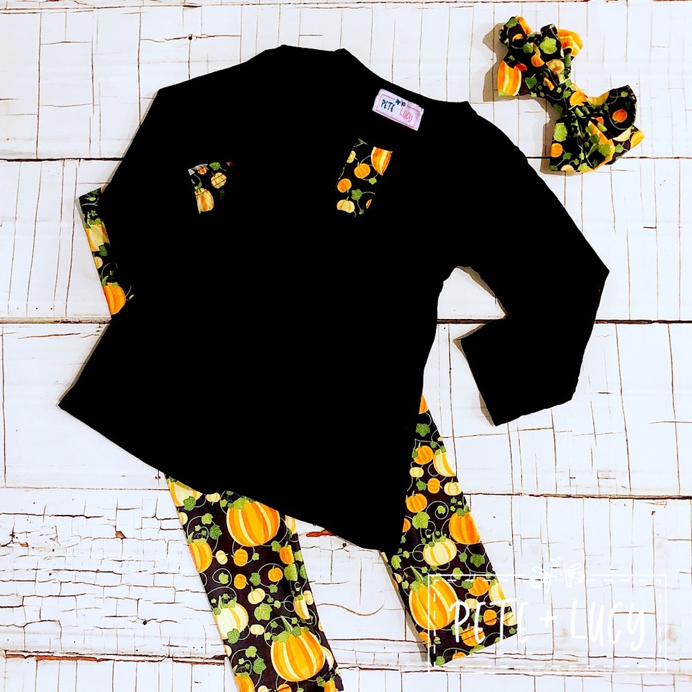 Girl’s Halloween Pants Set - CLEARANCE